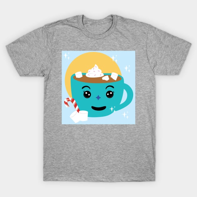 Holiday Hot Cocoa T-Shirt by Edofest